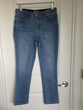 Democracy Light Blue Straight-Leg Jeans